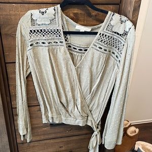 Sage green Lovestitch blouse